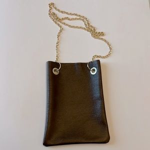 NEW Leather cell phone crossbody/pouch
